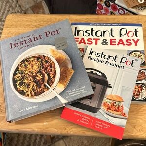 Instapot cookbook set of 3
